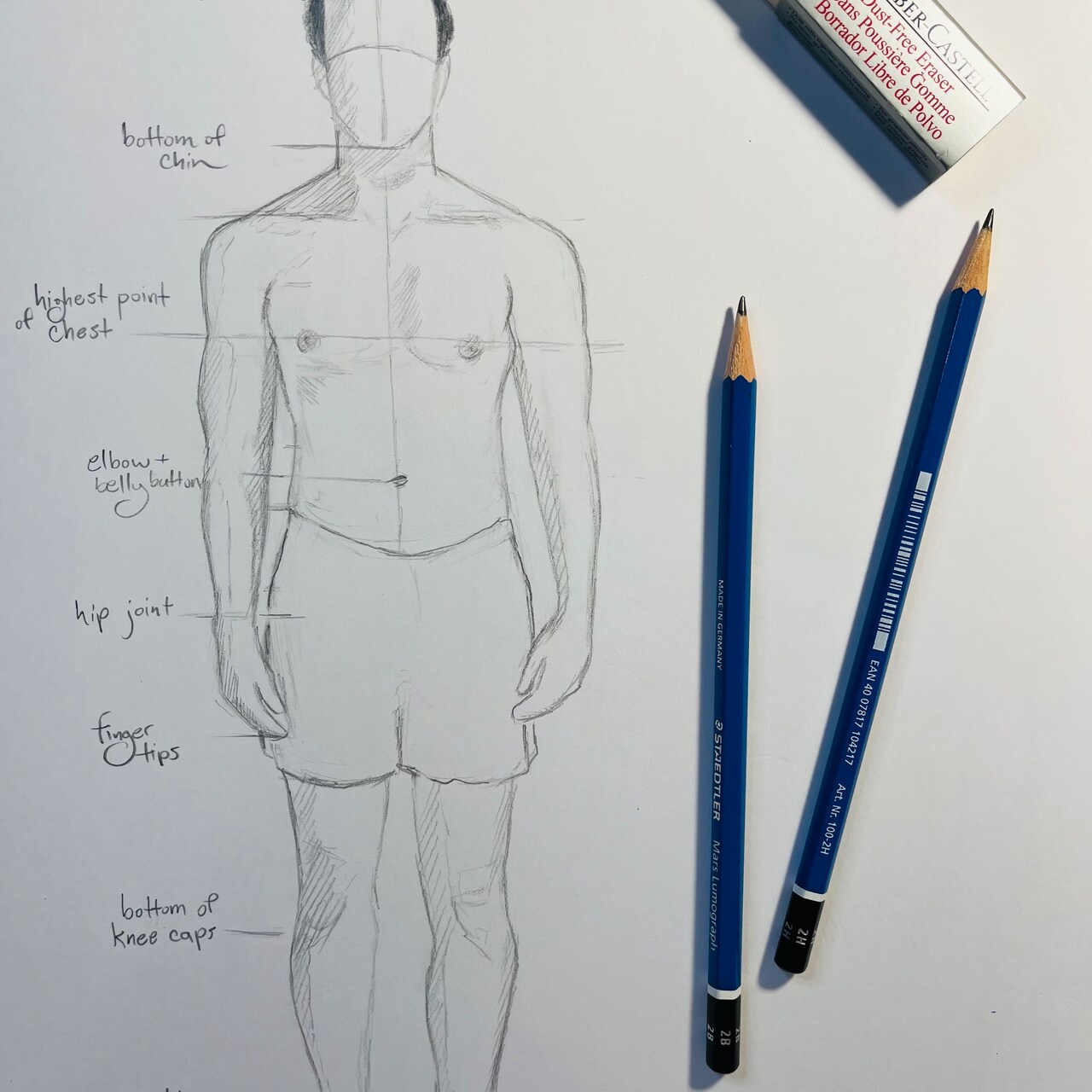Sketching Basic Body Proportions with @AdrienneHodgeArt